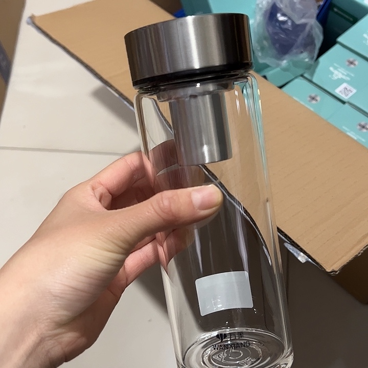 万象u303R单层烫手玻璃杯520