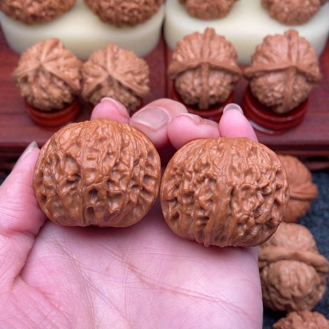 桃核把件山地磨盘39