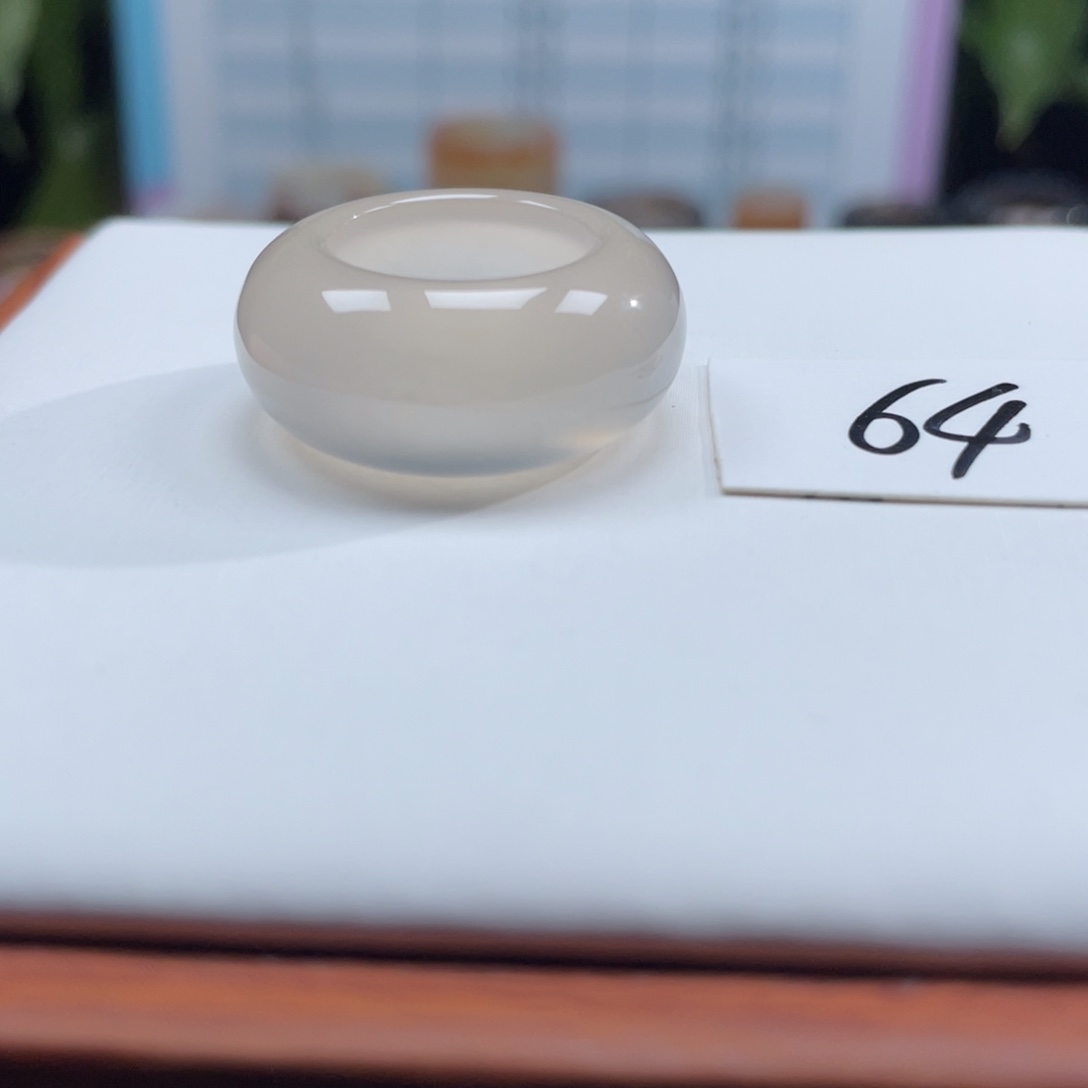 玛瑙/玉髓未镶嵌戒指Z15.1港9