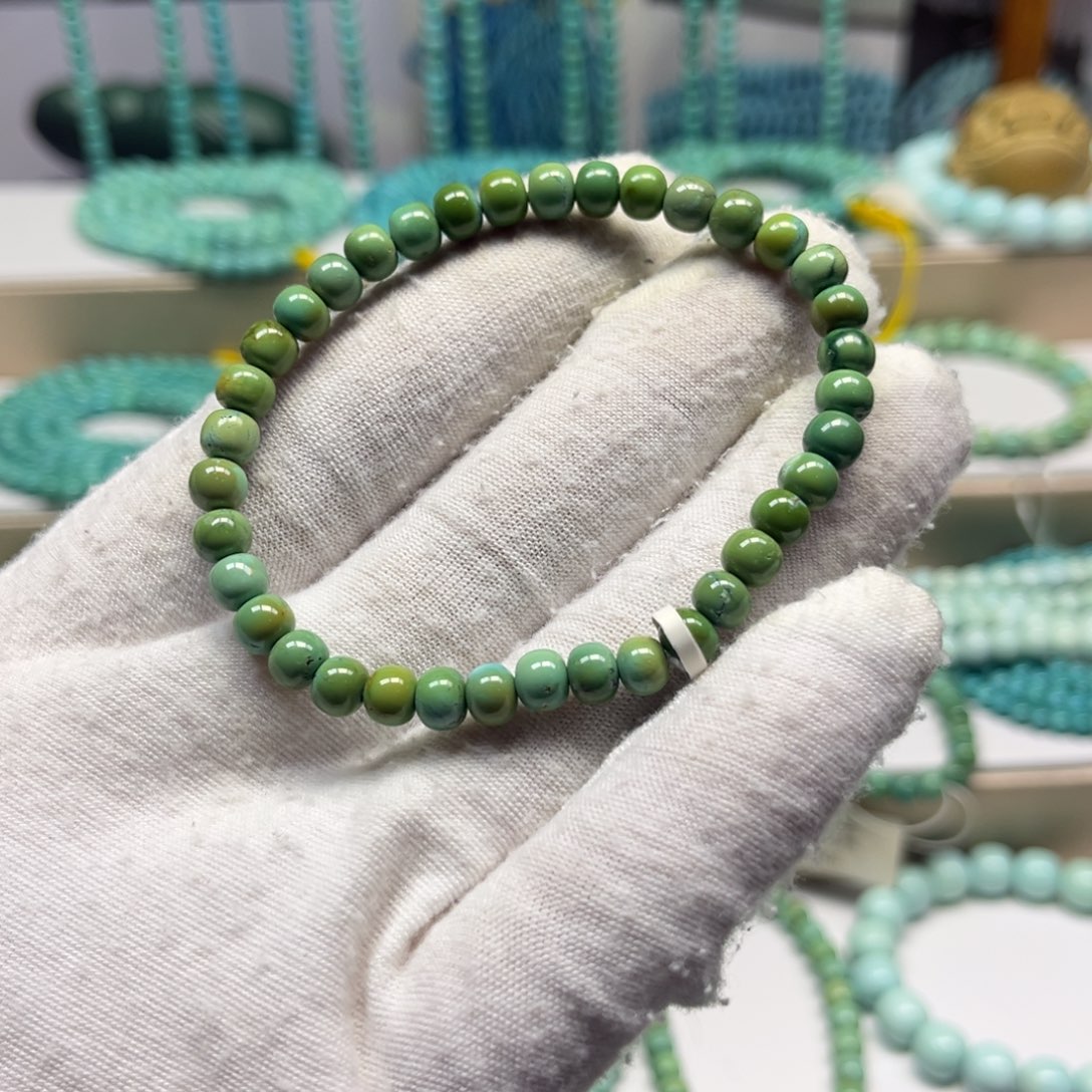 绿松石未镶嵌手链