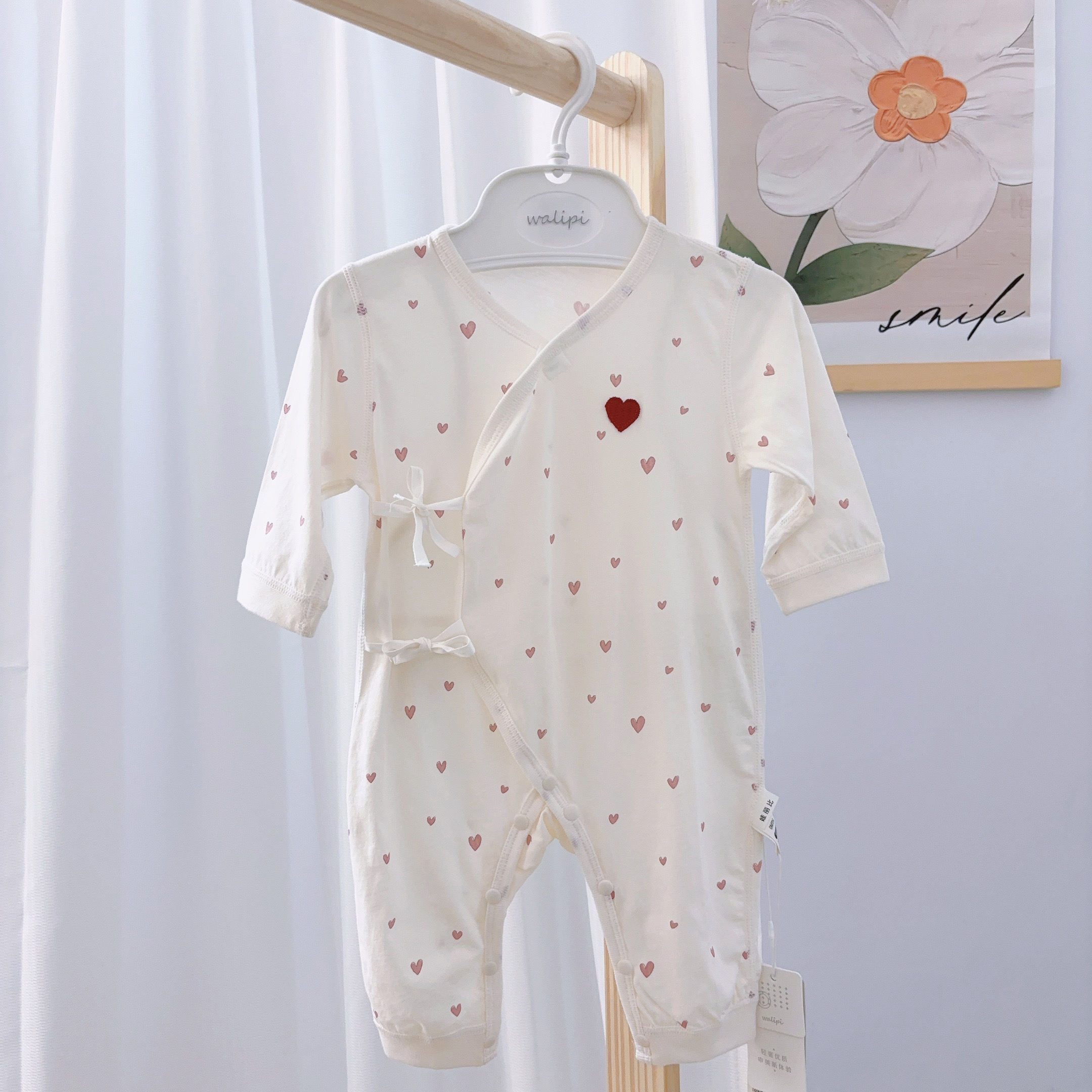 娃丽比25-夏家居绑带连体衣