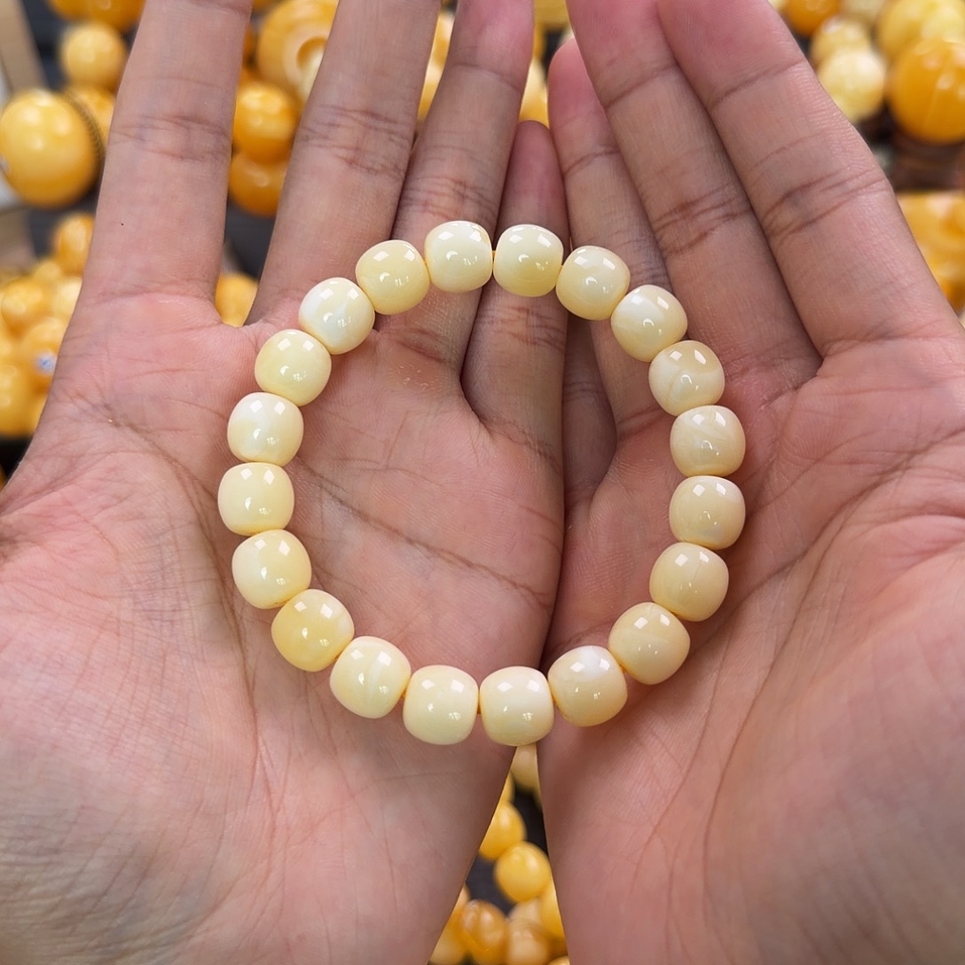 琥珀未镶嵌珠宝奇石11mm同料