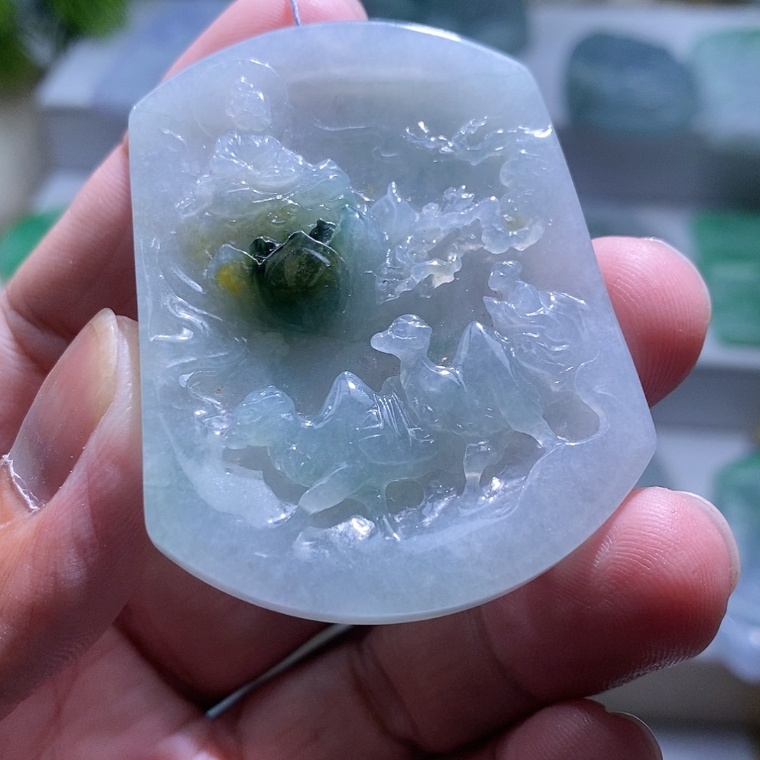 【闪购商品】翡翠颈饰未镶嵌1111111111111