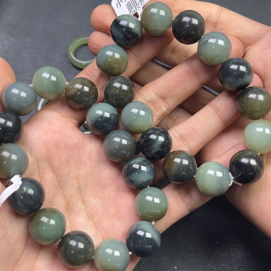 和田玉手链未镶嵌多样性拍一发一新疆楼兰卡16货头