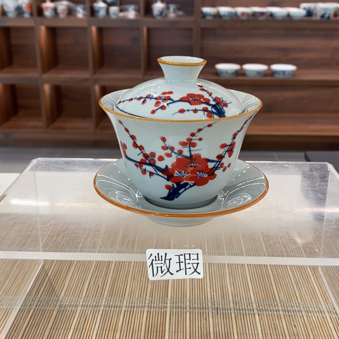 釉下彩手工绘制手工绘制