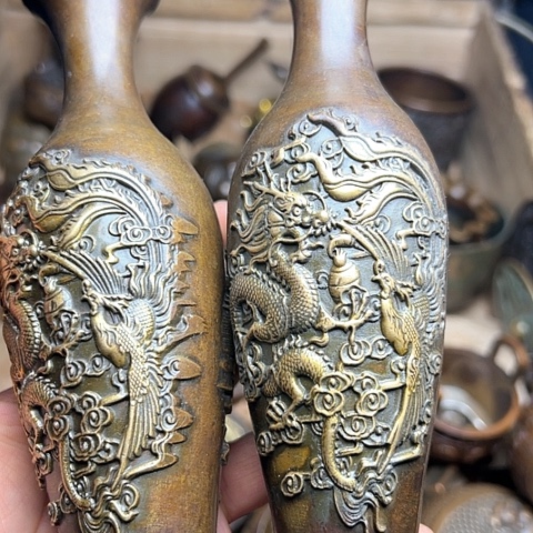 铜制文玩把玩物件