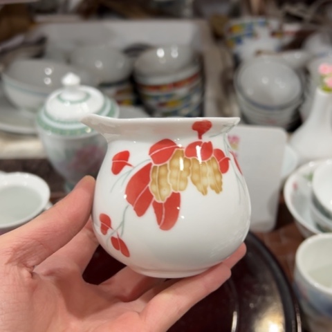 醴陵高温瓷器釉下手绘180毫升