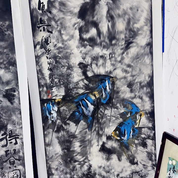 国画国画花鸟画四尺138/68
