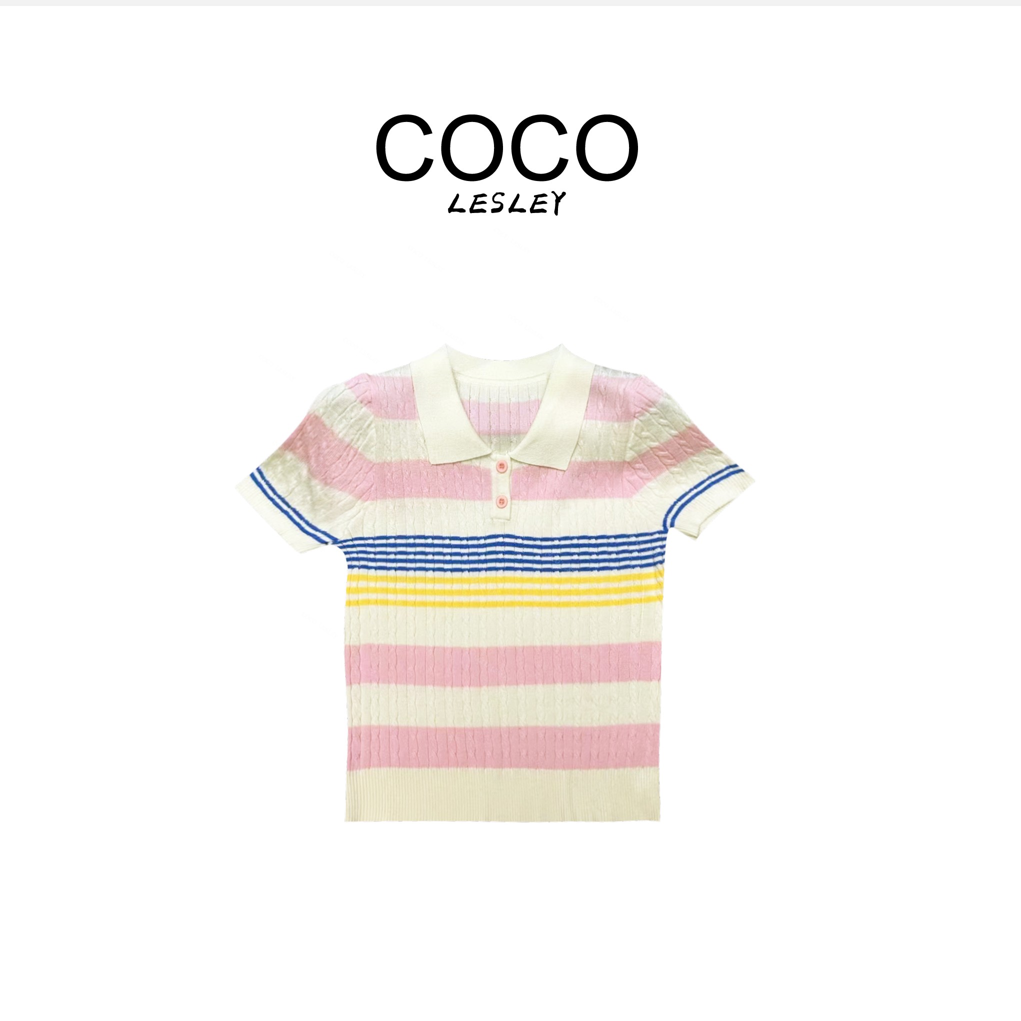 澳门港正品气质百搭高级时尚休闲夏季条纹经典女装毛针织衫#6259