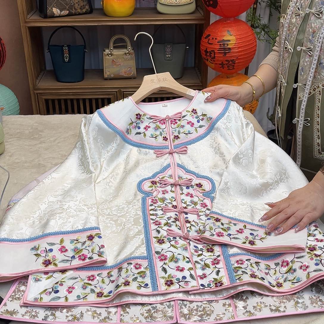 刺绣上衣四季款成衣胸围108