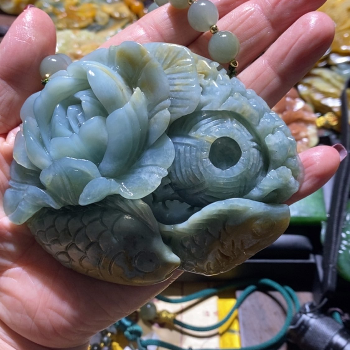 【闪购商品】岫玉毛衣链未镶嵌