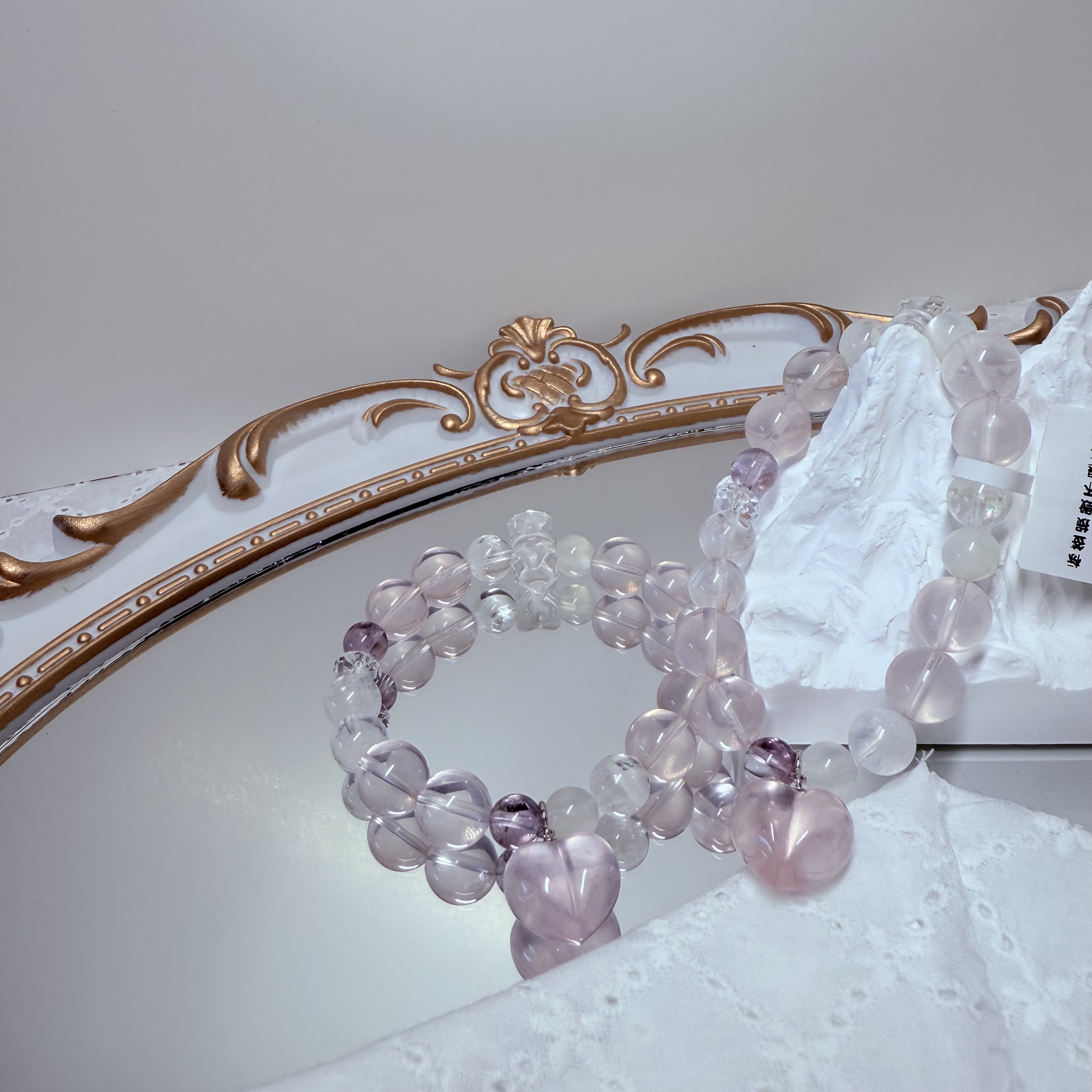 非金属珐琅手链 原创水晶饰品下单链接(拍对接价格）默认微瑕手串