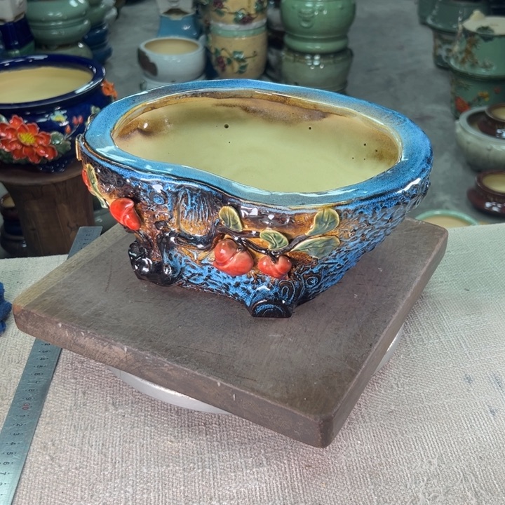 泳坤堂石湾盆陶瓷