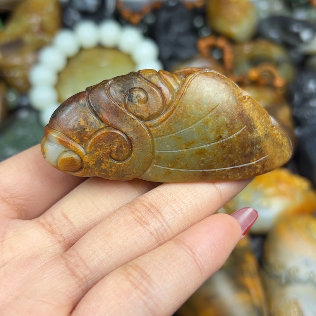 和田玉吊坠未镶嵌