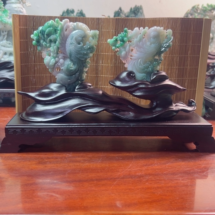 翡翠摆件未镶嵌翡翠