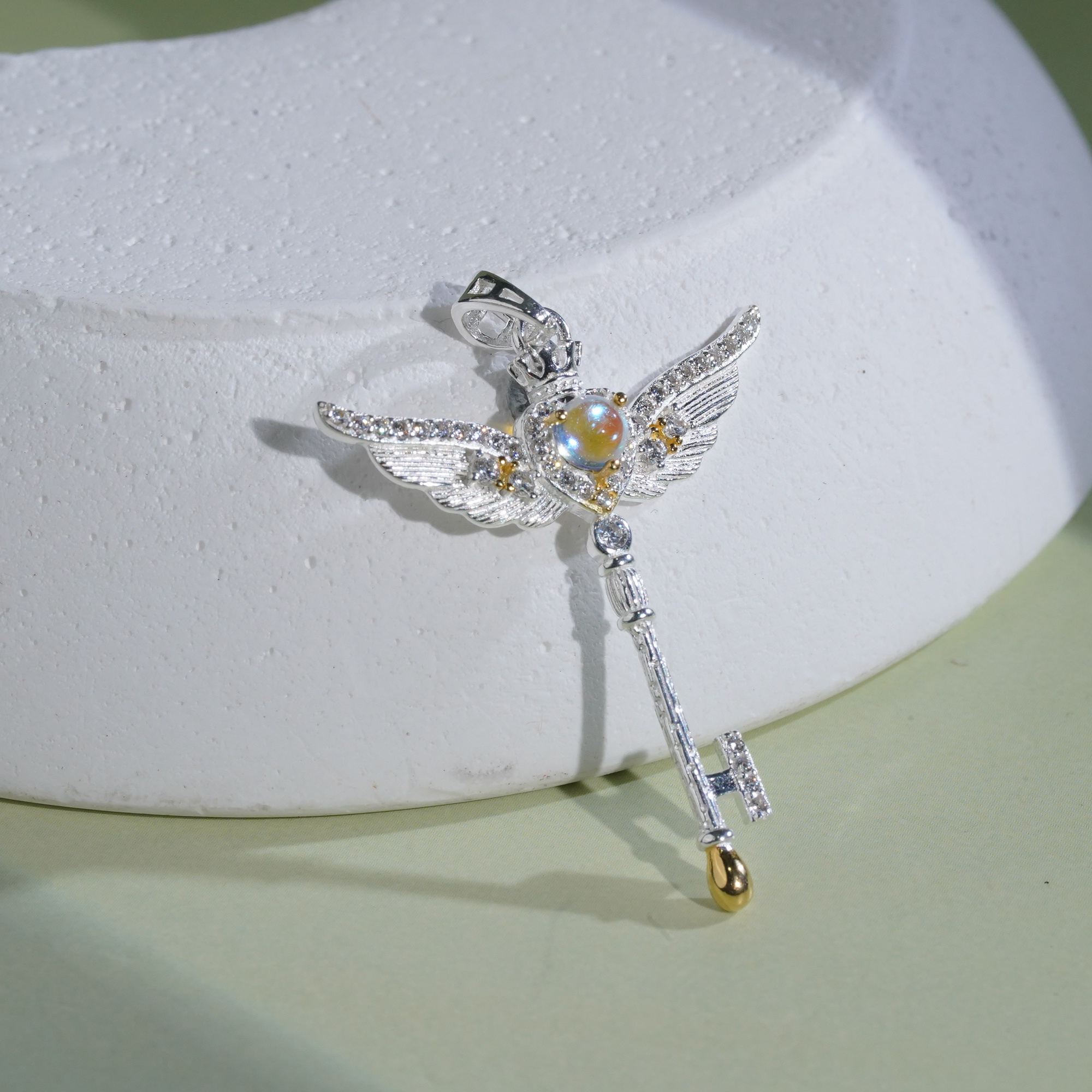 足银银制品 【铭记珠宝】足银吊坠20-3DM249H846【多样性发一件】