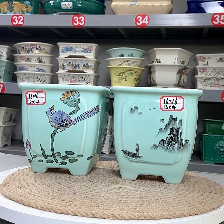 紫砂花盆紫砂花盆