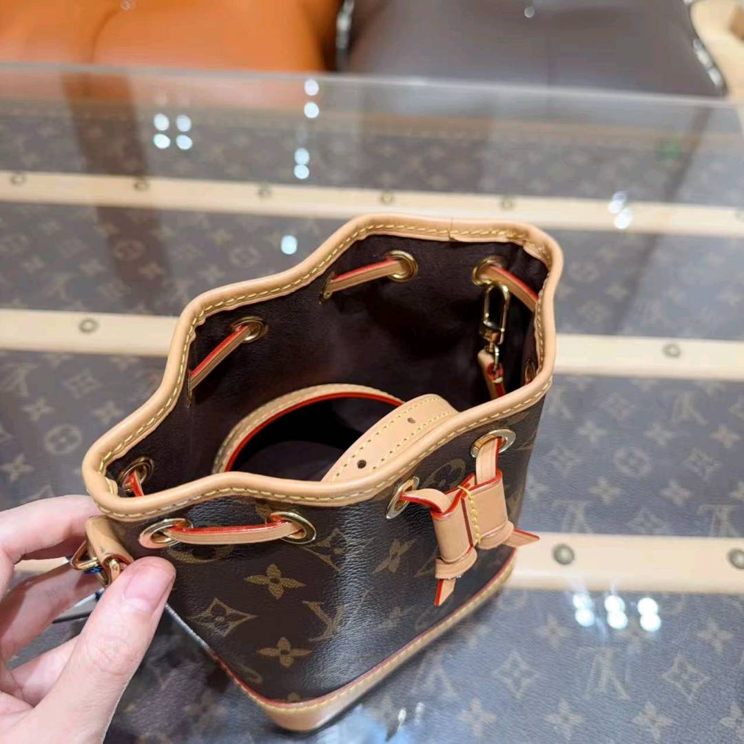 99新 LouisVuitton/路易威登 路易威登/lvnoenano 水桶 手提单肩