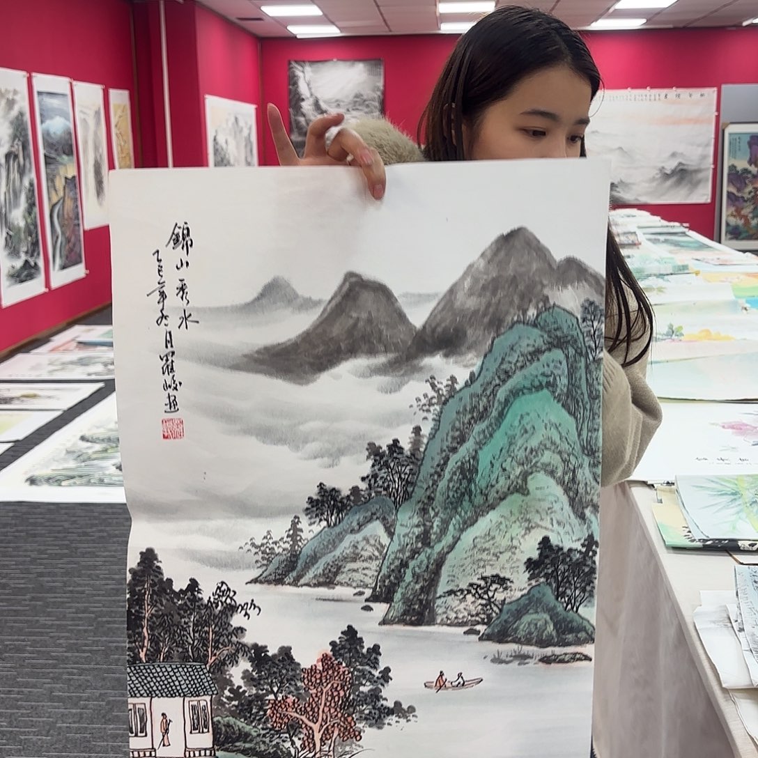 国画国画纯手绘作品