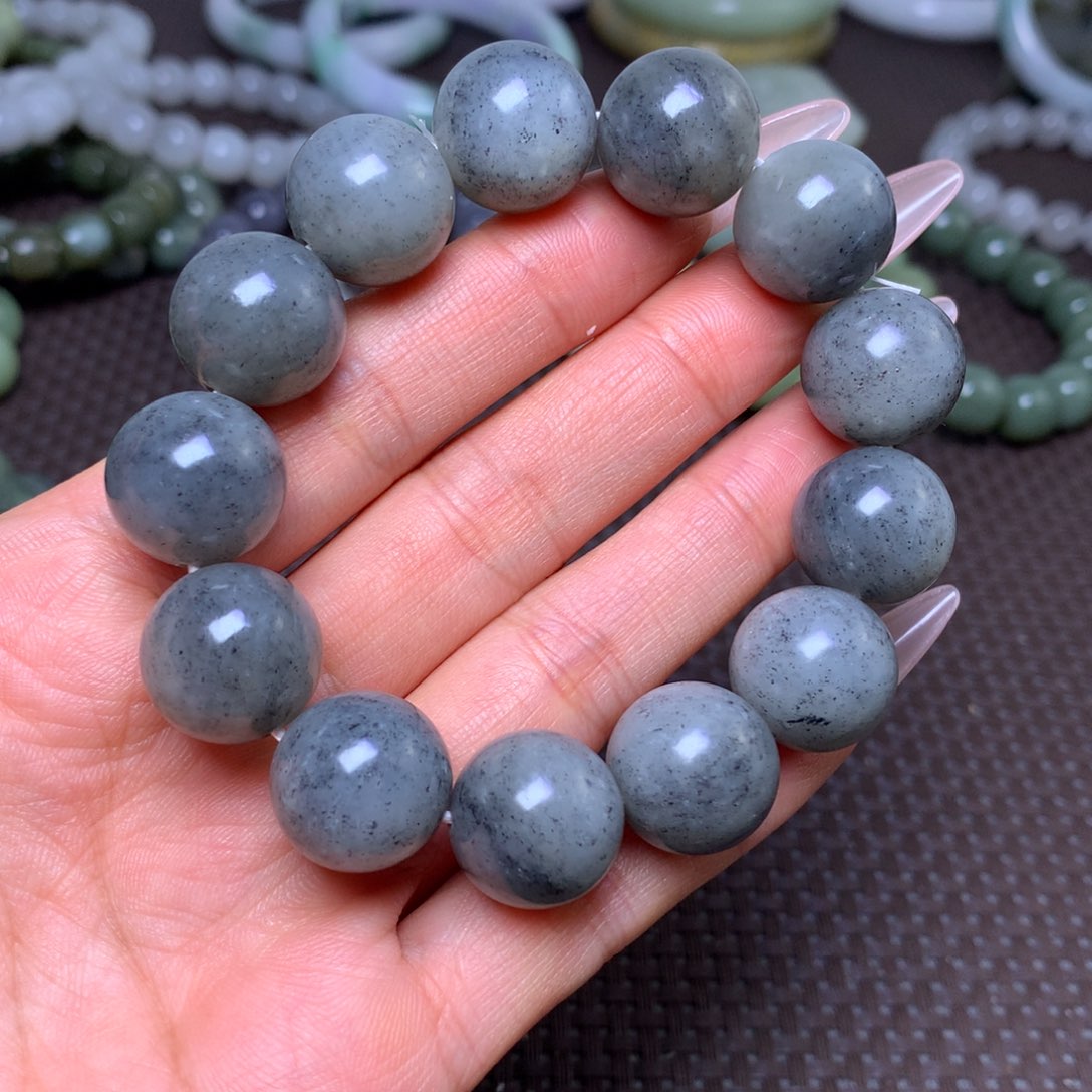 未镶嵌手串和田玉卡16