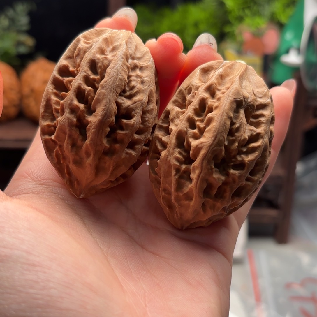 文玩核桃把件小楸千60