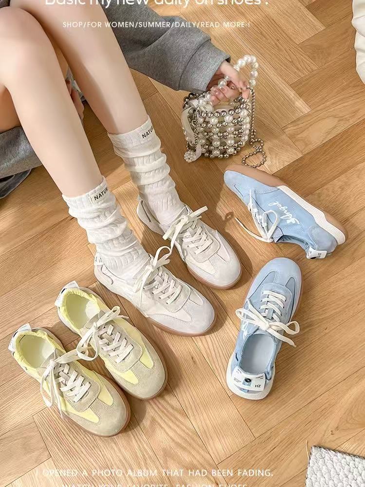 822隐形内增高5CM阿甘鞋小白鞋2025新款春德训鞋女休闲运动板鞋