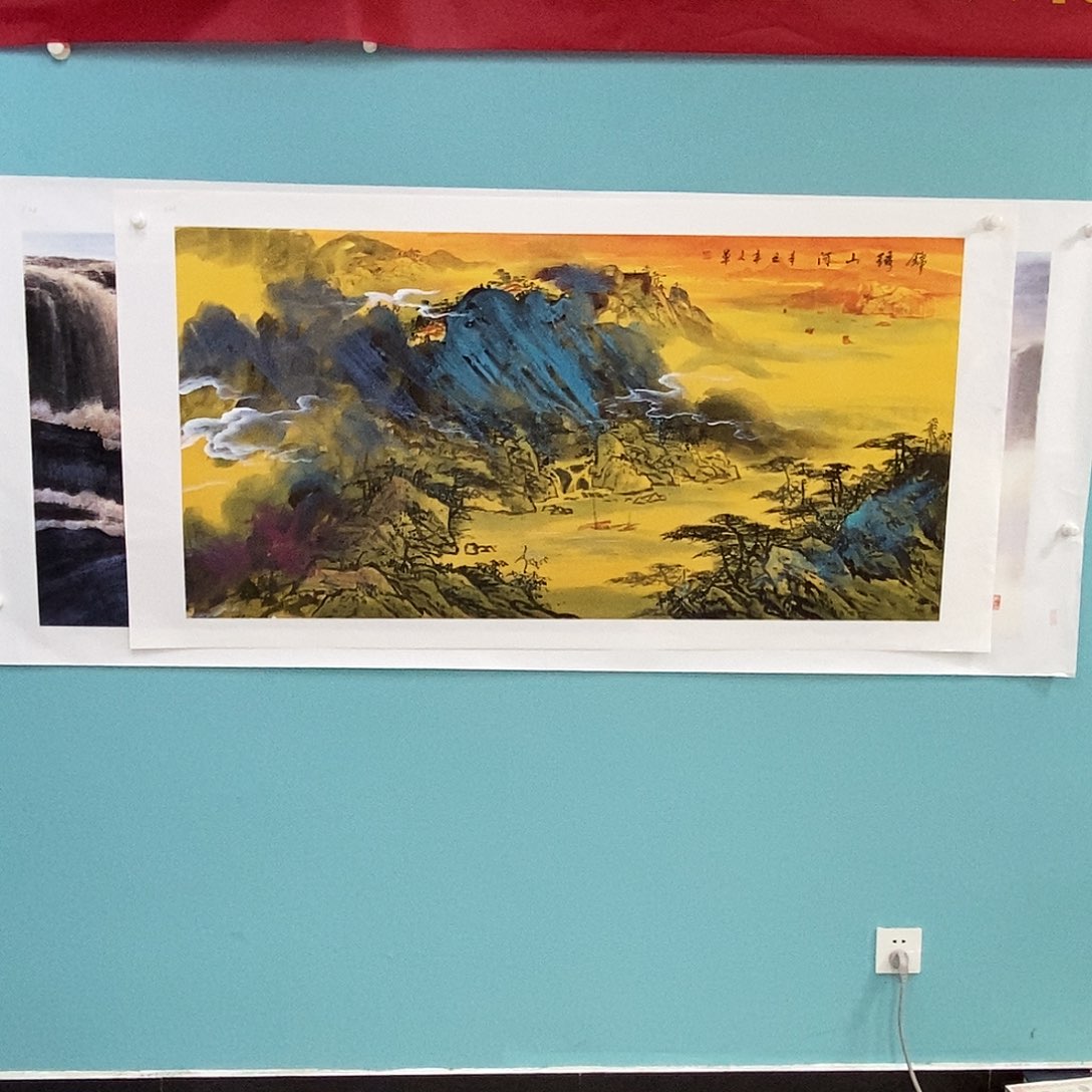 国画李文军教授作品