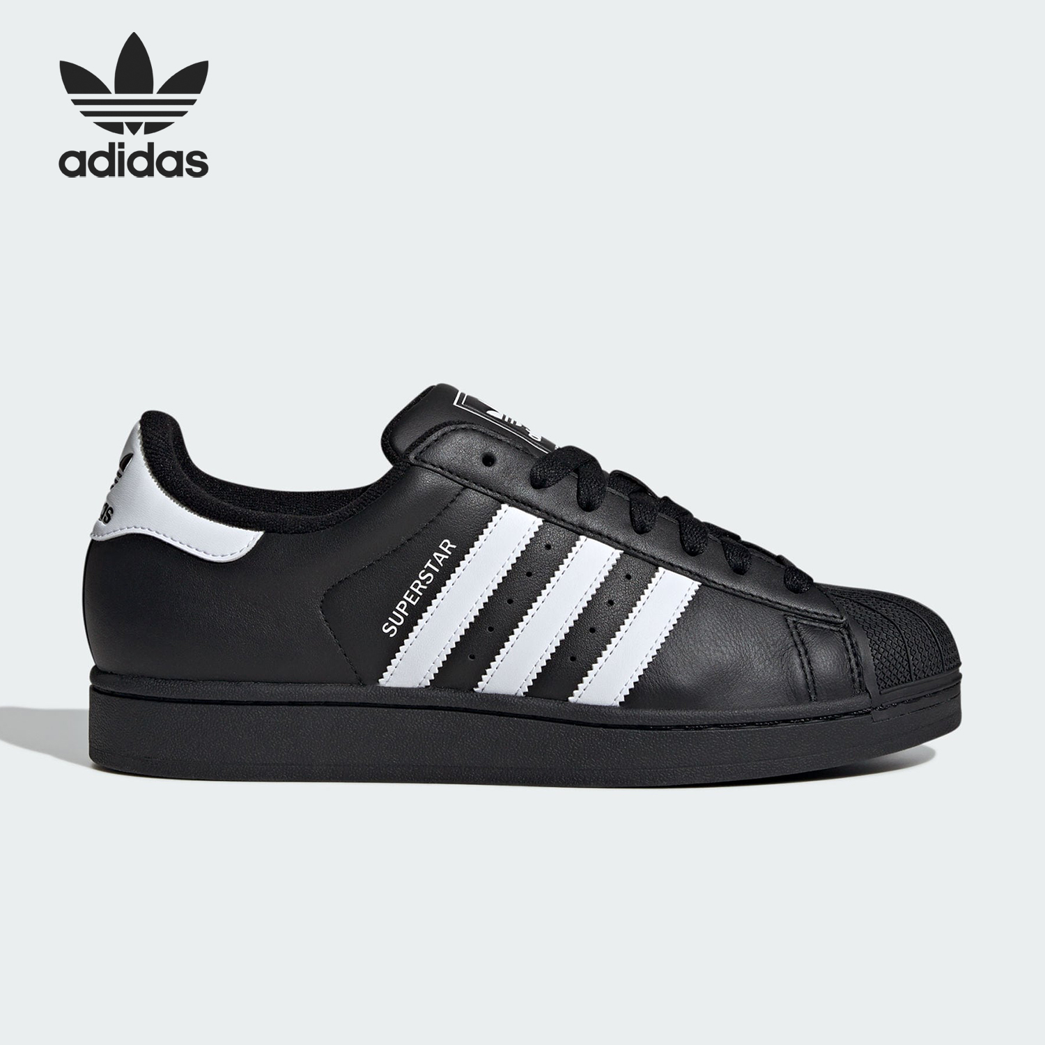 Adidas/阿迪达斯正品三叶草男女贝壳头经典休闲板鞋JI0079