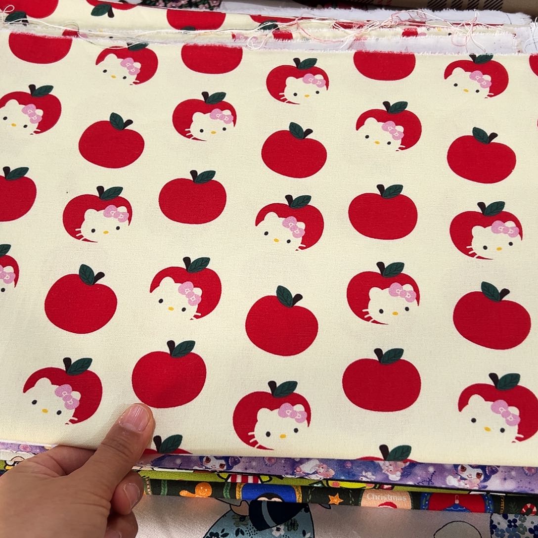 棉福袋一米价纯棉8安帆布1.5米宽果子块