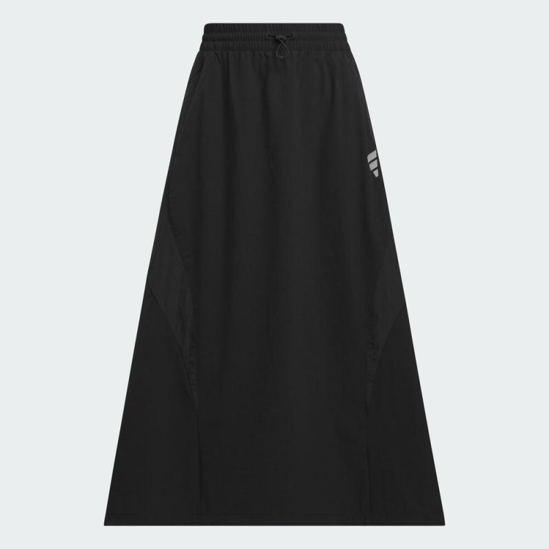 【滔搏联动】adidas阿迪达斯女子FOS LONG SKIRT时尚梭织长裙KF0699