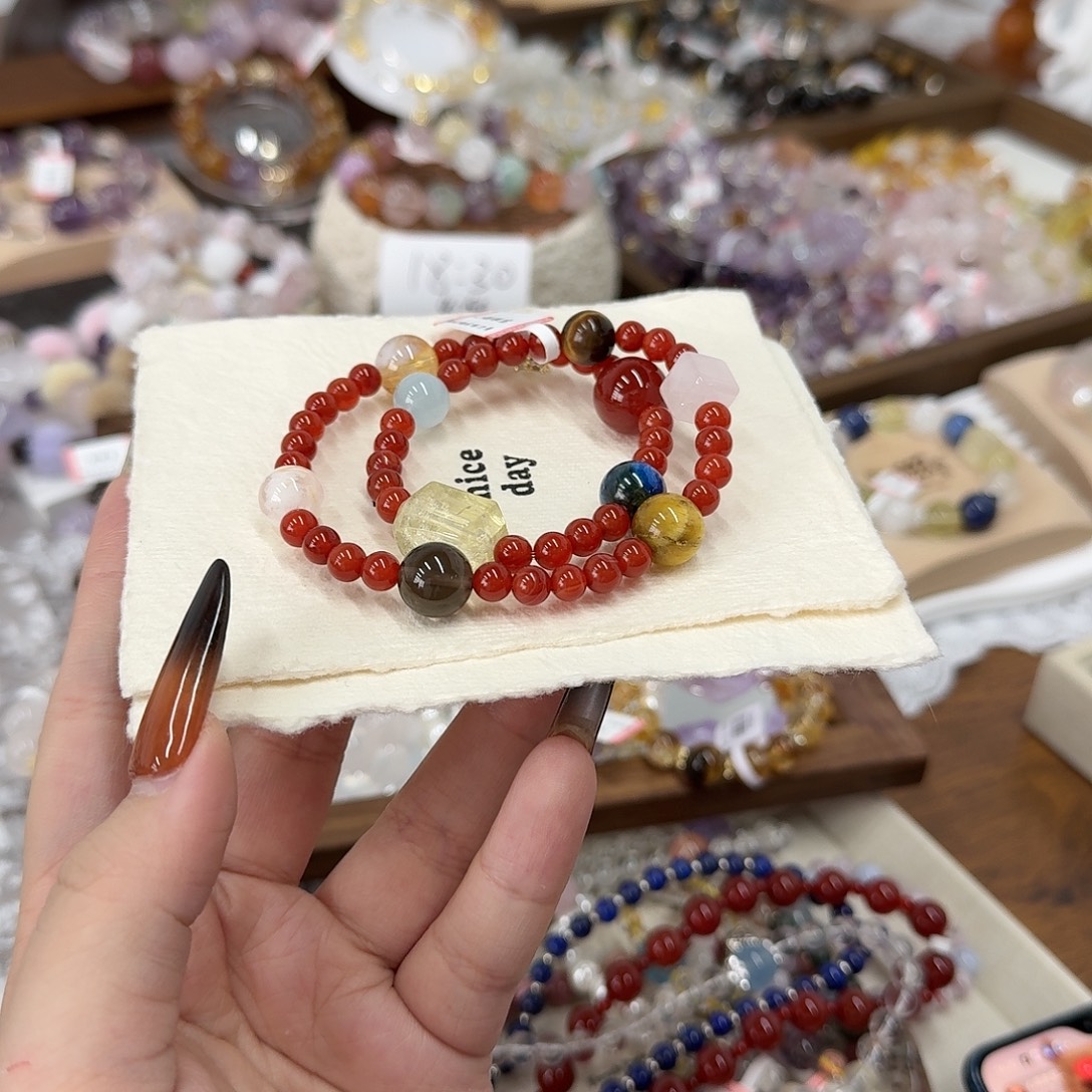 水晶手链未镶嵌1229设计款