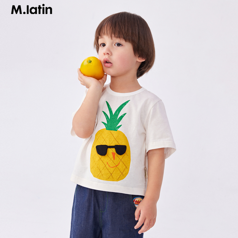 M.Latin/马·拉丁T恤夏款男童小童时尚短袖T恤替代链接