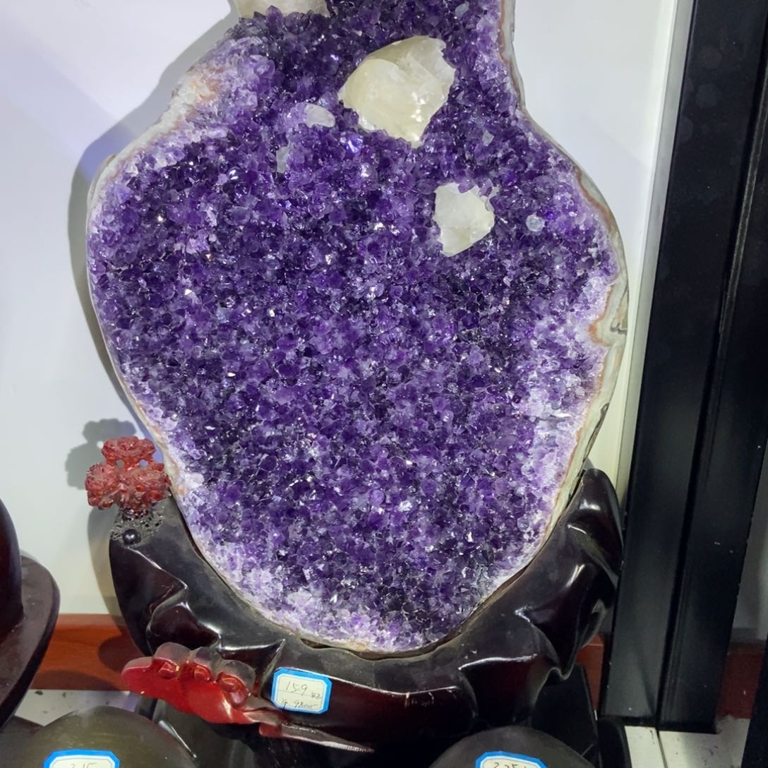 未镶嵌大型摆件（非配饰）紫晶潘