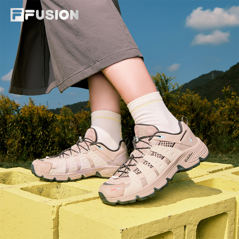 Fila/斐乐26春季情侣新款【COMO X】湖系户外机能老爹鞋T12W611531F