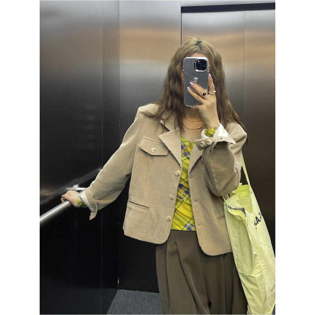 Magic Yous4.5粗坑的炮灯 灯芯绒小媳妇（小西服）