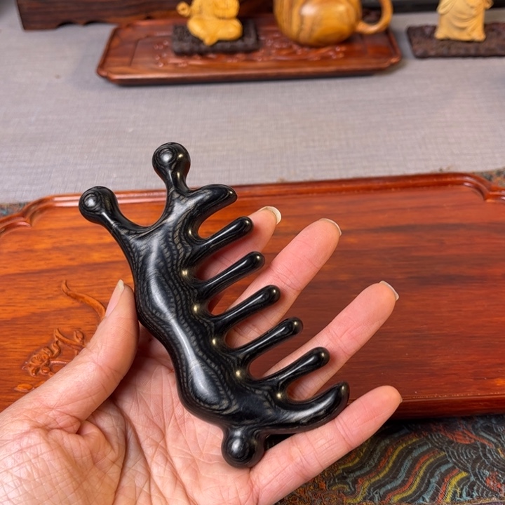 贡木青金木按摩梳