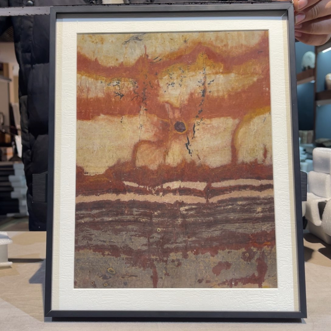 彩石26/33 三峡清江画面石