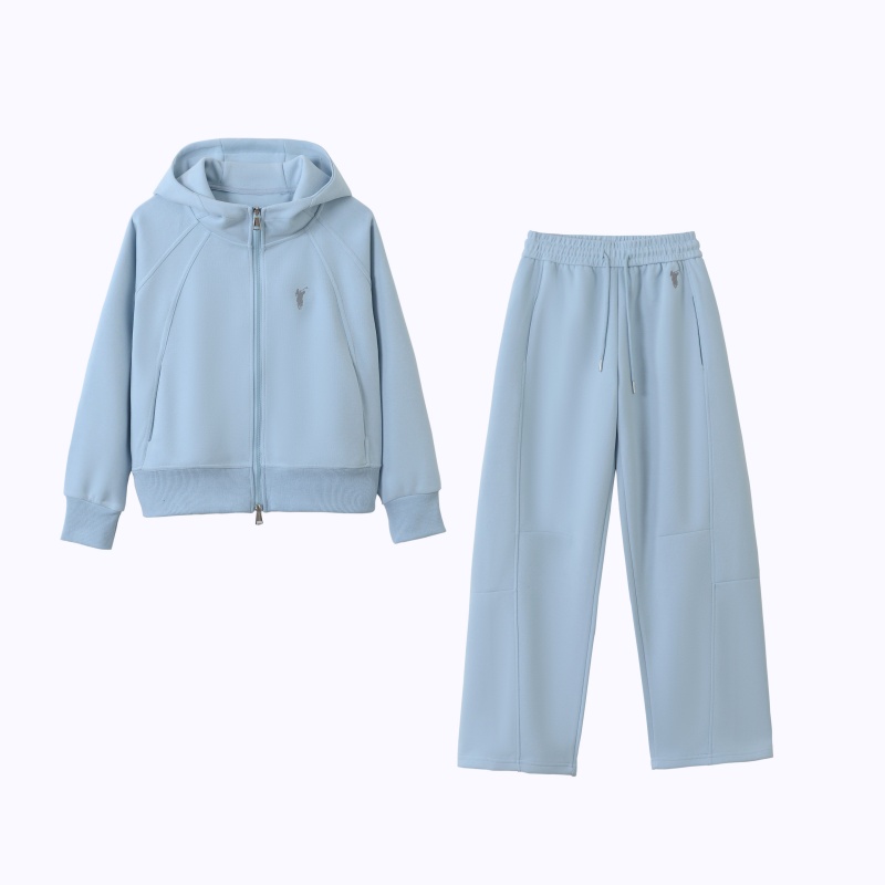 JYP-「时髦纸片人」2025早春新款女韩系慵懒感休闲套装E-25297