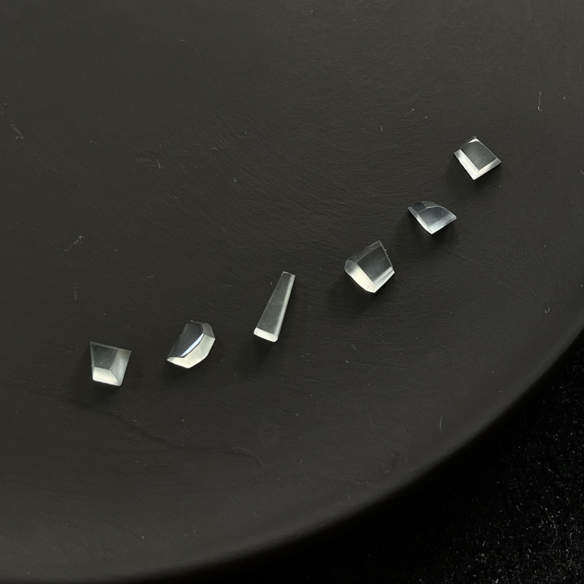 天然A货翡翠高冰起光随形裸石可diy任意搭配一套