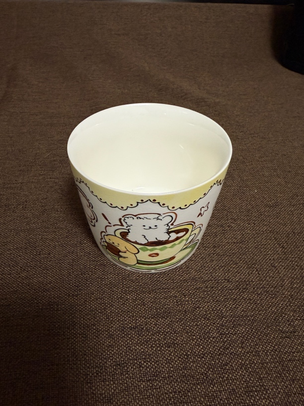 麦当劳小狗造型创意杯子 景德镇纯手工釉上彩