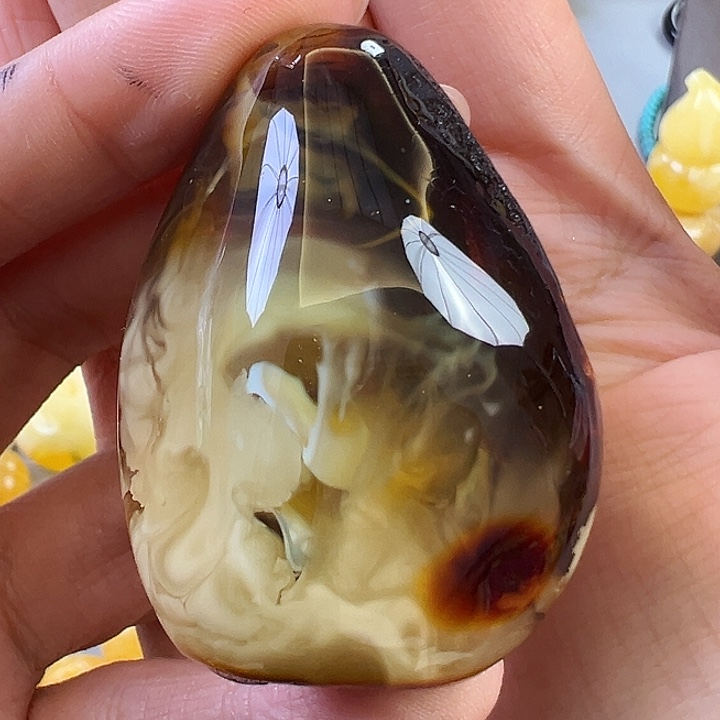 蜜蜡颈饰未镶嵌蜜蜡