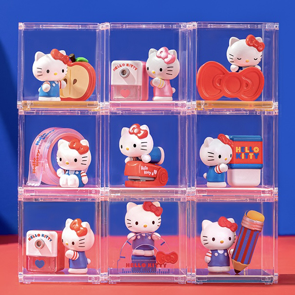 【代拆】Hello Kitty奇趣文具系列微盒Micro潮玩摆件（不包官瑕）