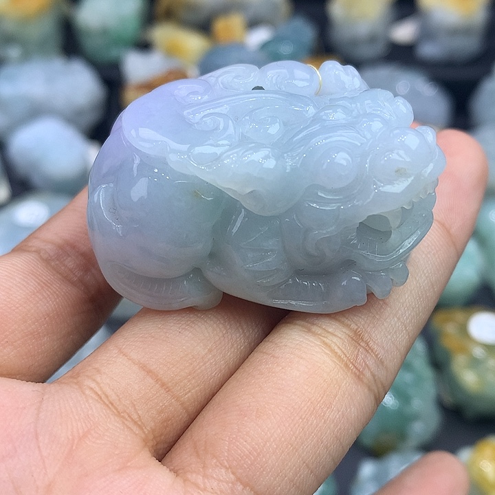 翡翠未镶嵌颈饰天然缅甸翡翠