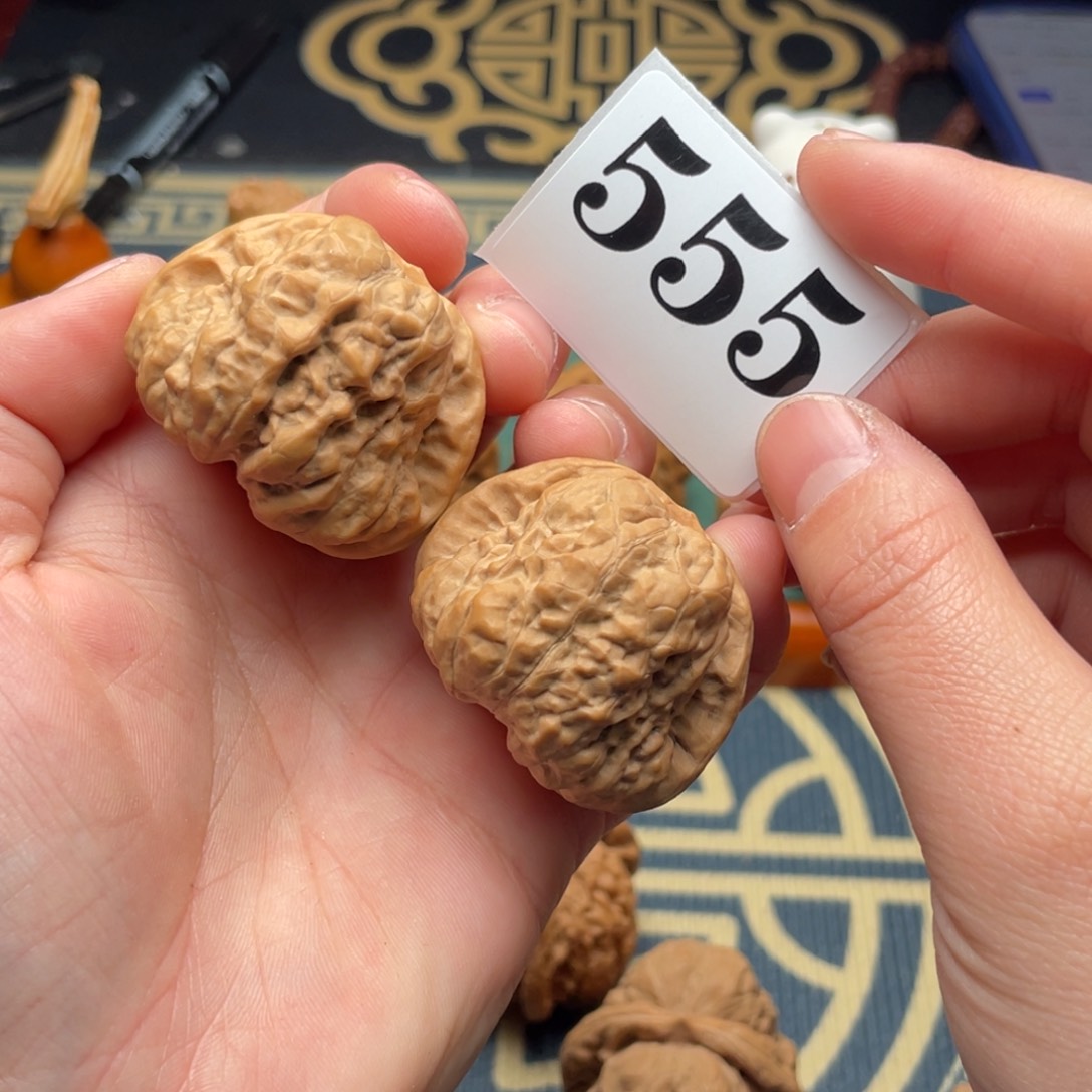 桃核把件系*甲40蛤蟆头555号