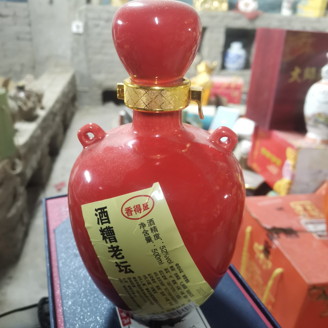 香得盛【酒糟老坛】52度500ml单瓶简装-香得盛52度100