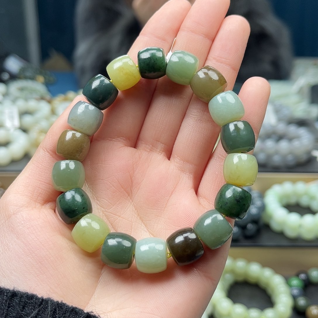 和田玉手链未镶嵌