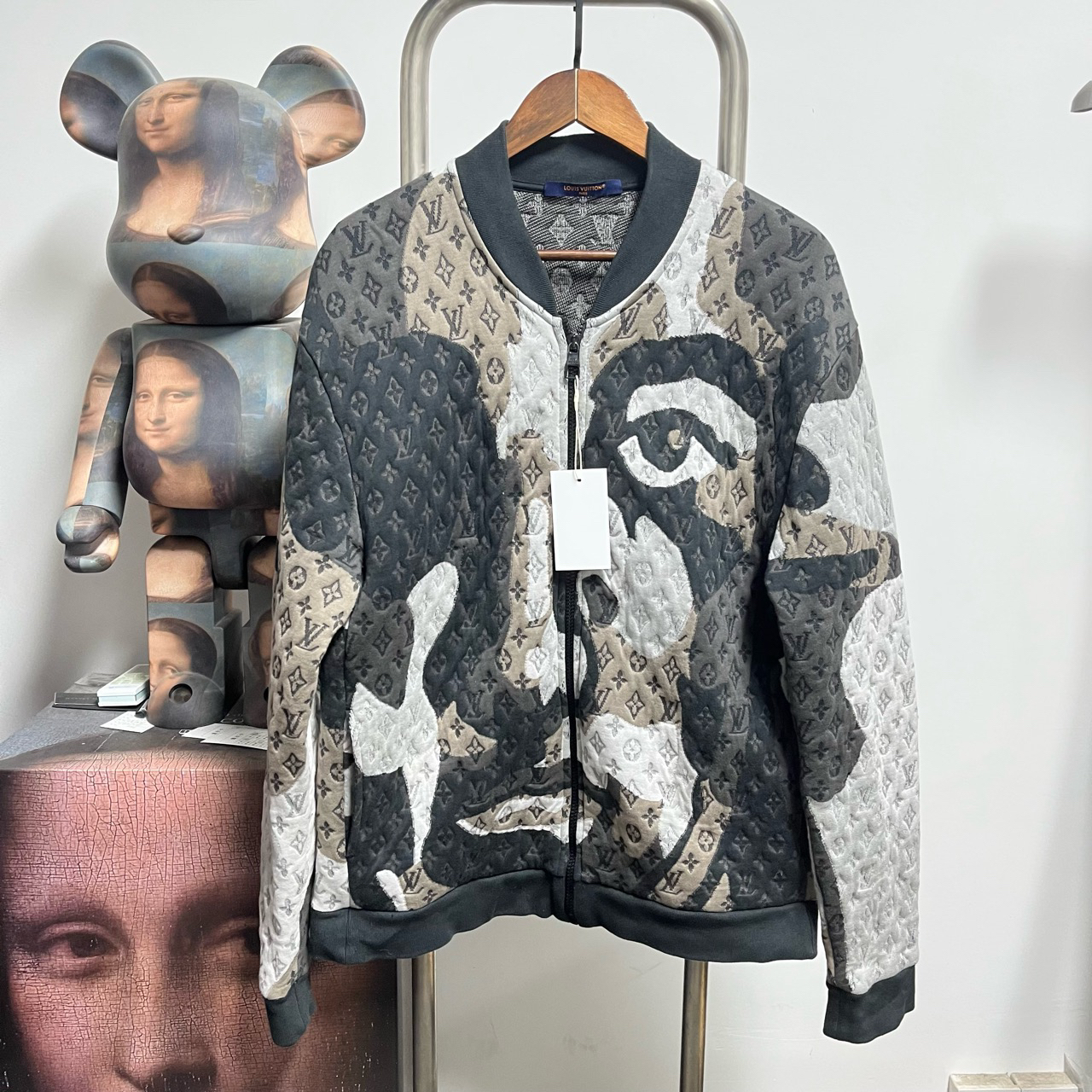 99新 LouisVuitton/路易威登 人脸满印外套 M0731尺码L衣长70