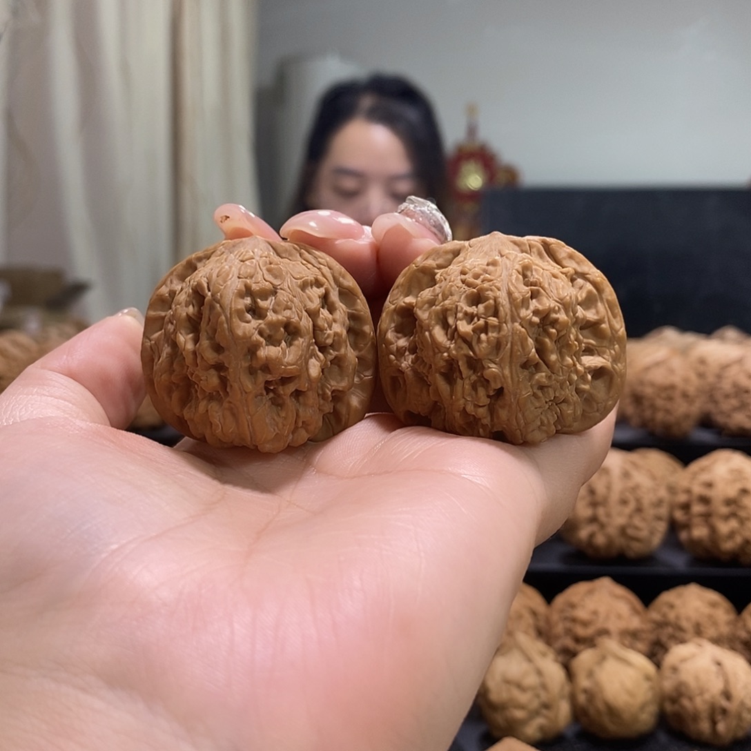 把件文玩核桃40龙洞峪