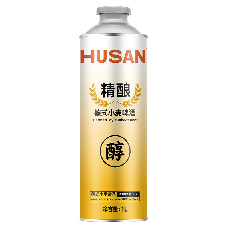 HUSAN德式小麦啤酒1L