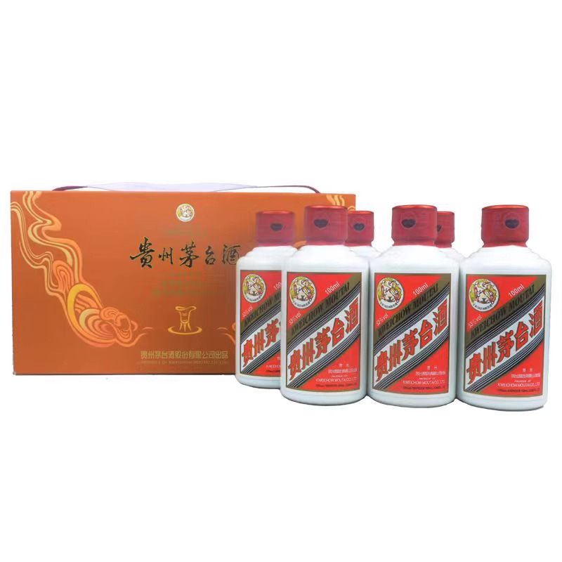 KWEICHOW MOUTAI/贵州茅台生日礼遇 礼盒装53%Vol100ml*6